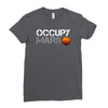elon musk occupy mars Ladies Fitted T-Shirt