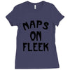 naps on fleek girls Ladies Fitted T-Shirt