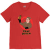trap queen V-Neck Tee