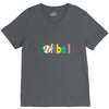 softball neon rhinestud V-Neck Tee