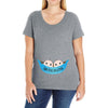 Two Peas In a Pod Twin Baby Boys Ladies Curvy T-Shirt