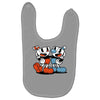 Cuphead and Mugman Baby Bibs