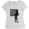 you are here Women's Triblend Scoop T-shirt