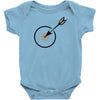 archery target Baby Bodysuit