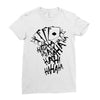 joker hahaha Ladies Fitted T-Shirt