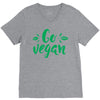go vegan V-Neck Tee