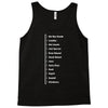 Beard Growth Scale Tank Top