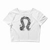 greedy caterpillar Crop Top