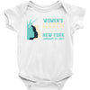 Women's March New York Baby Onesie