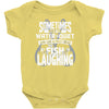 you can almost hear the fish laughing! Baby Bodysuit