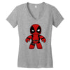 deadpool robot Women's V-Neck T-Shirt