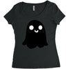 boo.... Women's Triblend Scoop T-shirt