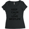westlife Women's Triblend Scoop T-shirt