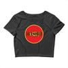 red fire Crop Top