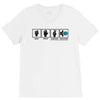 rock paper scissors hadouken V-Neck Tee