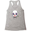 evil clown Racerback Tank