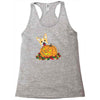 corgi pumpkin Racerback Tank
