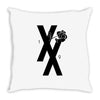 mgk t xx shirt flower black rose Throw Pillow