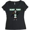 Scary Terry Women's Triblend Scoop T-shirt