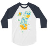 space cat 3/4 Sleeve Shirt