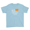 my heart basketball Youth Tee