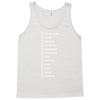 Beard Growth Scale Tank Top