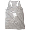 drop fast die last back Racerback Tank