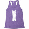 disheveled tuxedo Racerback Tank