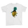 pineapple skateboarding Youth Tee