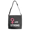 Women's March We Are Strong Adjustable Strap Totes