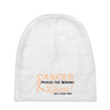 Cancer Picked The Wrong Diva Baby Beanies