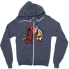 mutant v mutant Zipper Hoodie