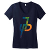 jake paul calorful Women's V-Neck T-Shirt