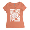 buy me car parts and tell me i'm pretty mechanic turbo nfs fan Women's Triblend Scoop T-shirt