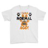 I WAS NORMAL 3 DOGS AGO Youth Tee