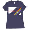 rainbow connection Ladies Fitted T-Shirt