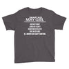 Smartass May Girl Youth Tee