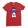 i want to leave Ladies Fitted T-Shirt
