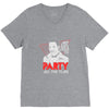 my girl wants to party all the time V-Neck Tee