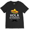 hola bitchachos V-Neck Tee