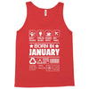 Born In January Tank Top