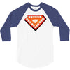 nwt iron man classic heart core glow in dark marvel 3/4 Sleeve Shirt