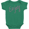 cute enjoy Baby Bodysuit