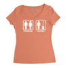 problem solved guitar Women's Triblend Scoop T-shirt