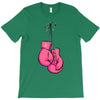 boxing gloves breast cancer T-Shirt