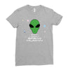 Sorry i Don't Speak Human Ladies Fitted T-Shirt
