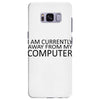 i am currently away from my computer Samsung Galaxy S8 Plus