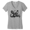 cobra snake Women's V-Neck T-Shirt