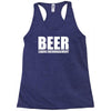 beer liquid Racerback Tank