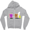 peanut butter and jealousy Zipper Hoodie